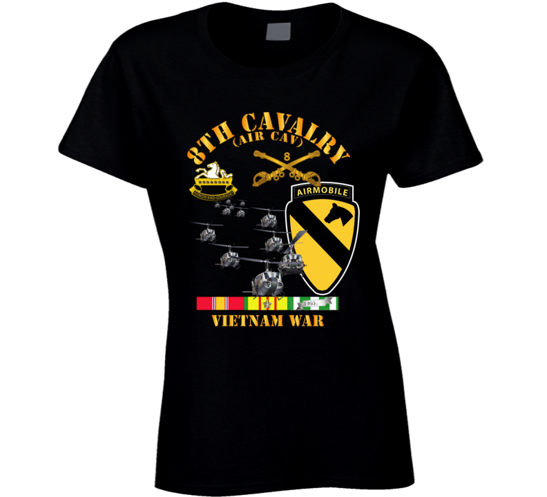 Army - 8th Cavalry (air Cav) - 1st  Cav Division W Svc Ladies