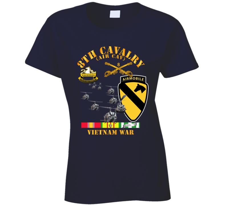 Army - 8th Cavalry (air Cav) - 1st  Cav Division W Svc Ladies