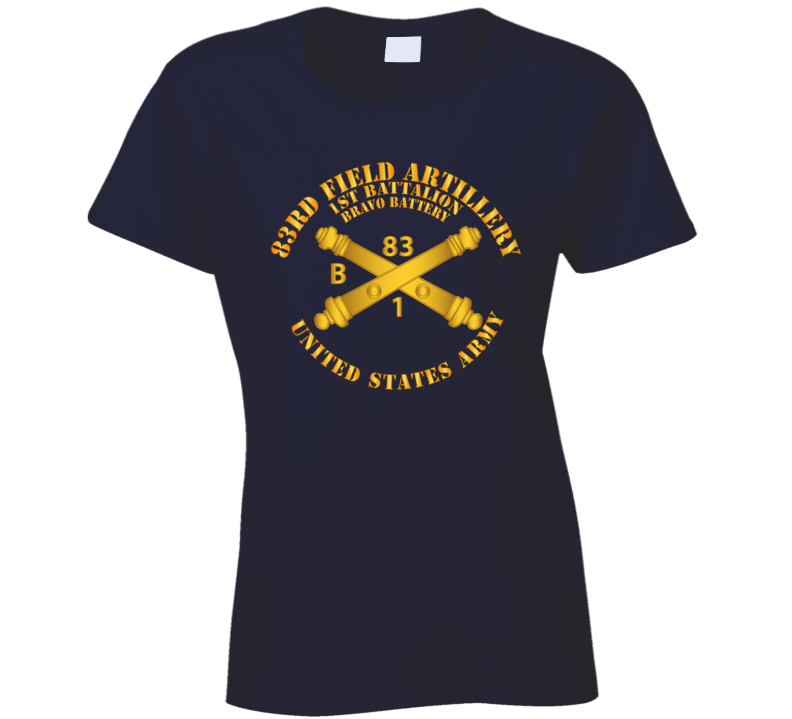 Army - Bravo Btry 1st Bn 83rd Field Artillery Regt - W Arty Branch Ladies