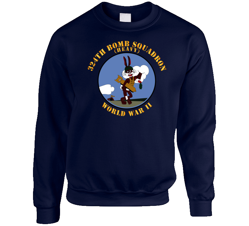 Aac - 324th Bomb Squadron - Wwi Crewneck Sweatshirt