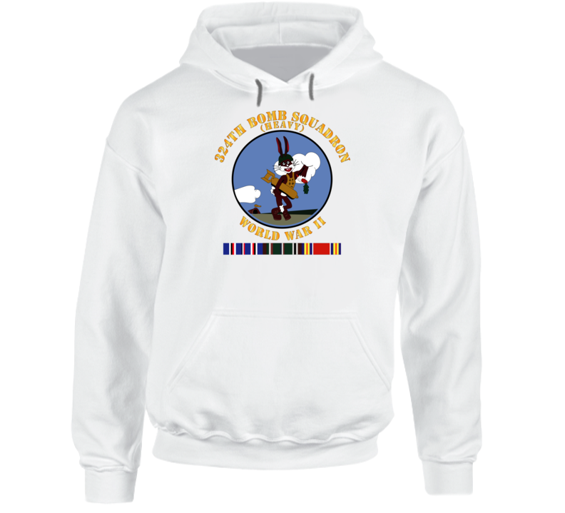 AAC - 324th Bomb Squadron - WWII w EU SVC Hoodie