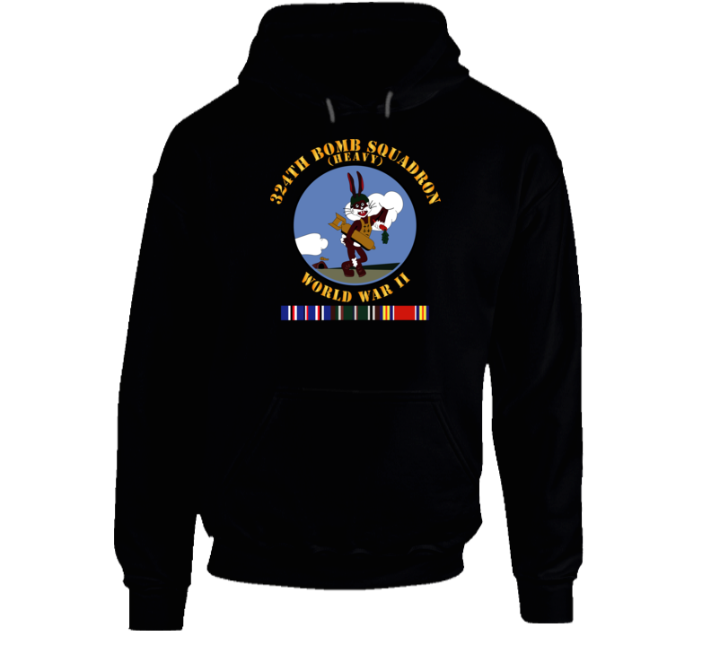 Aac - 324th Bomb Squadron - Wwii W Eu Svc Hoodie