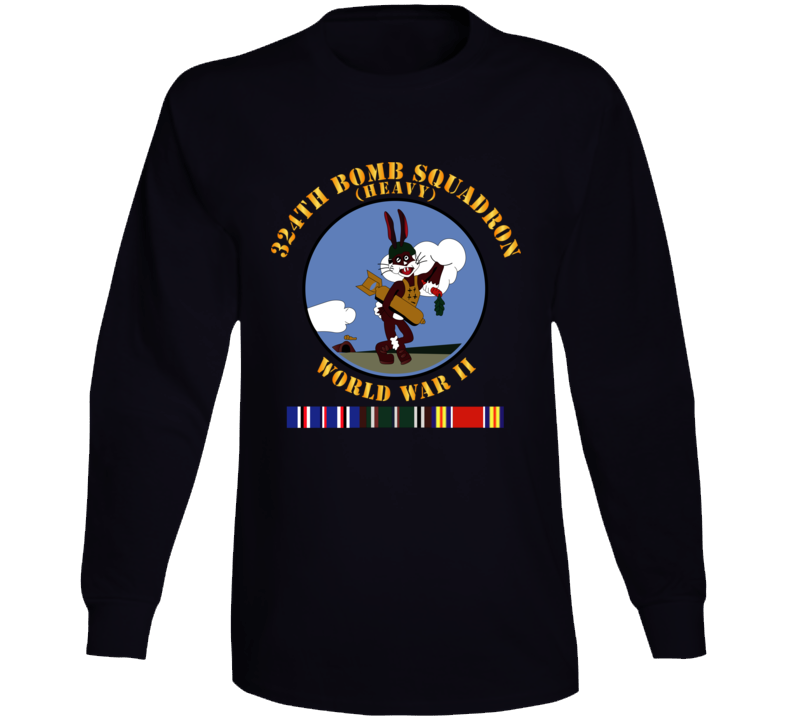Aac - 324th Bomb Squadron - Wwii W Eu Svc Long Sleeve
