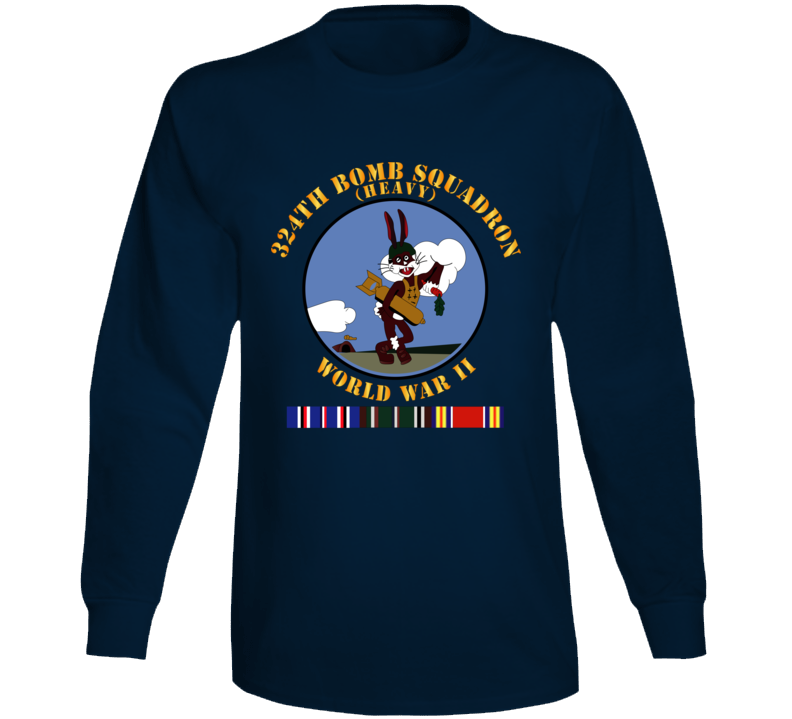Aac - 324th Bomb Squadron - Wwii W Eu Svc Long Sleeve