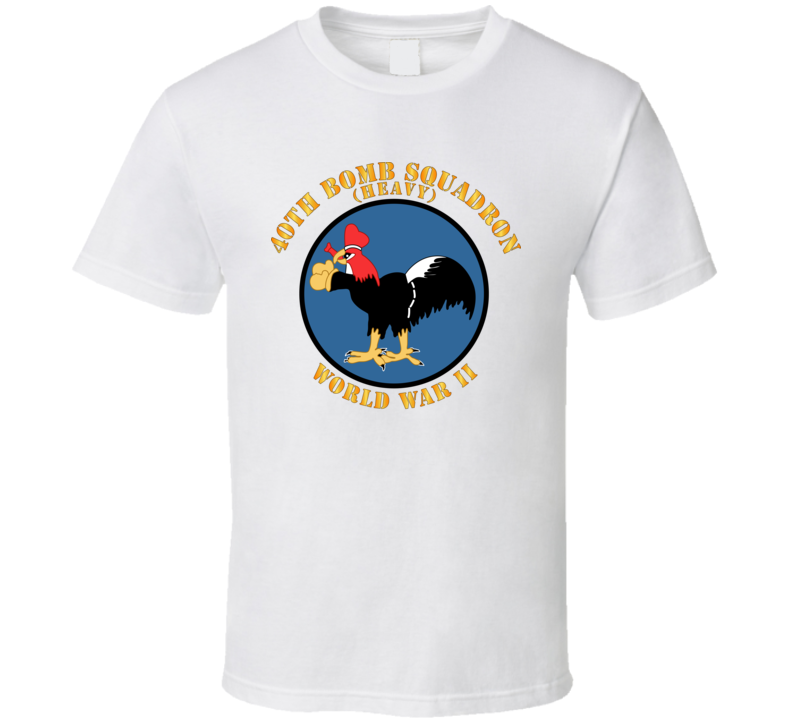 Aac - 40th Bomb Squadron - Wwii T Shirt