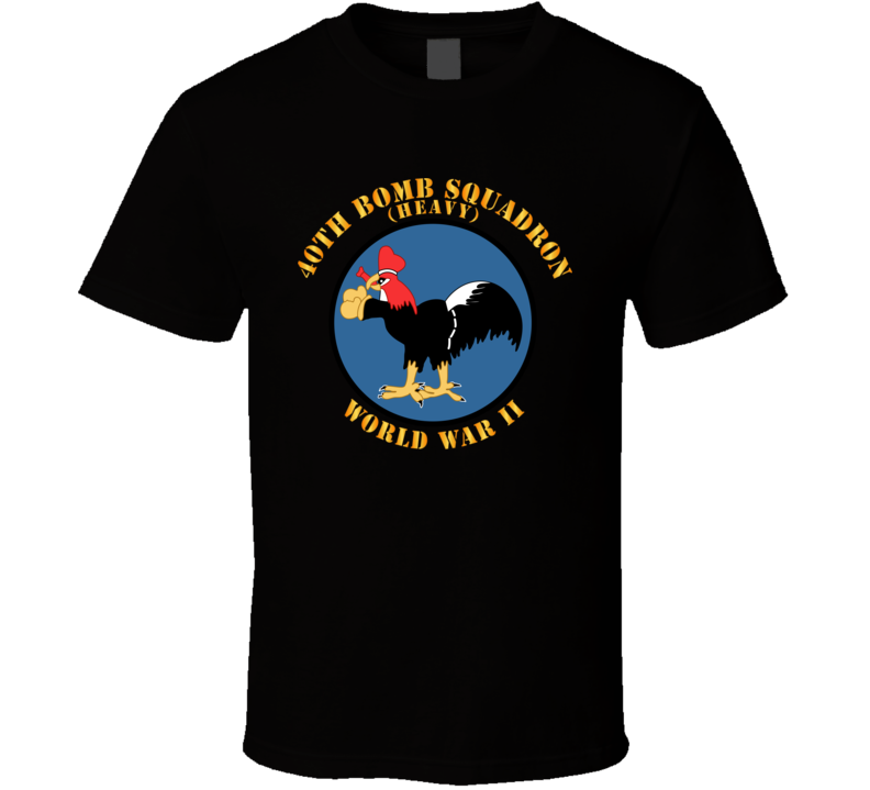 Aac - 40th Bomb Squadron - Wwii T Shirt