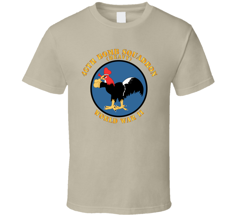 Aac - 40th Bomb Squadron - Wwii T Shirt