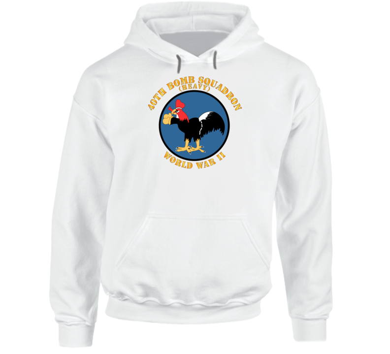 Aac - 40th Bomb Squadron - Wwii Hoodie
