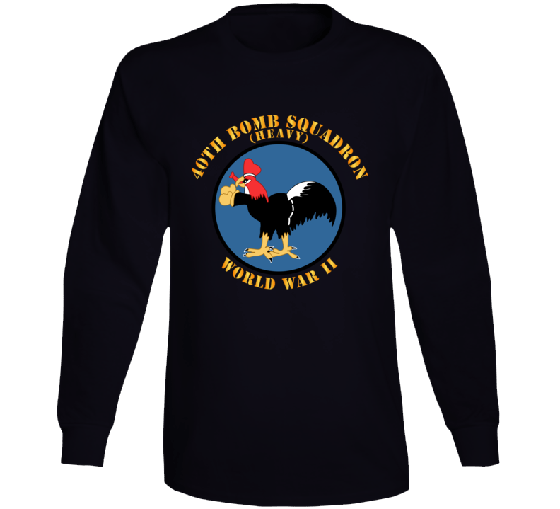 Aac - 40th Bomb Squadron - Wwii Long Sleeve