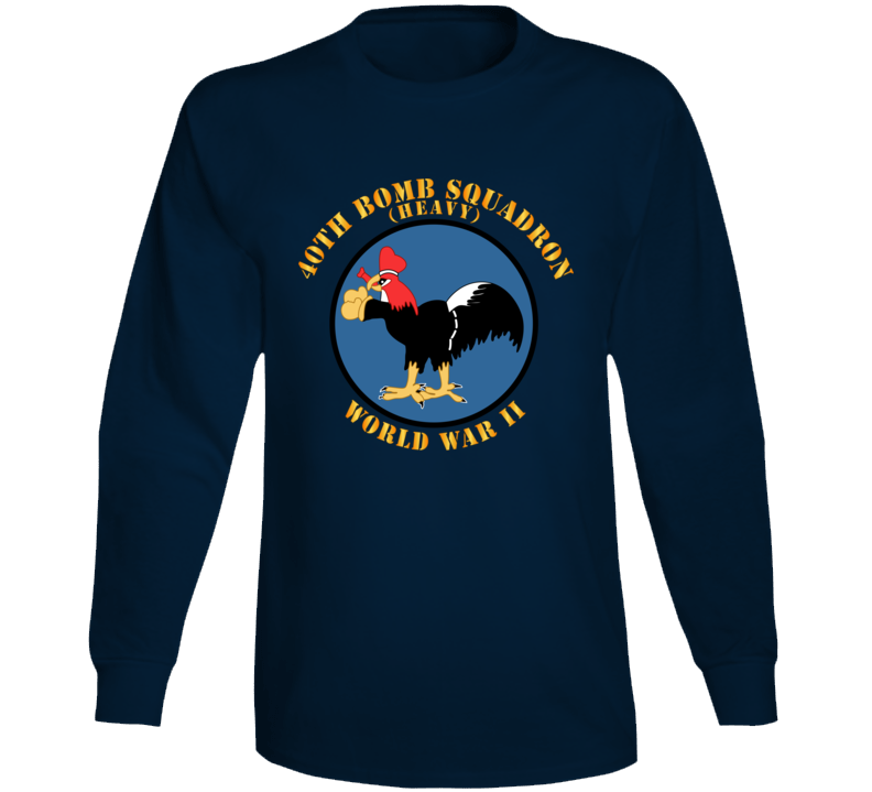 Aac - 40th Bomb Squadron - Wwii Long Sleeve