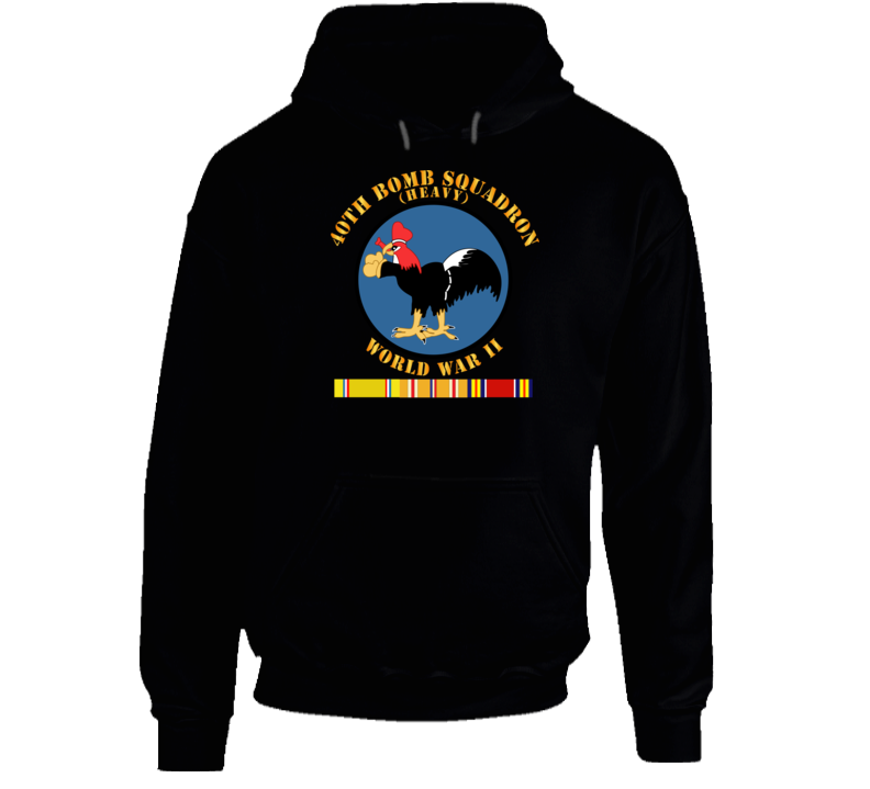 Aac - 40th Bomb Squadron - Wwii W Pac Svc Hoodie