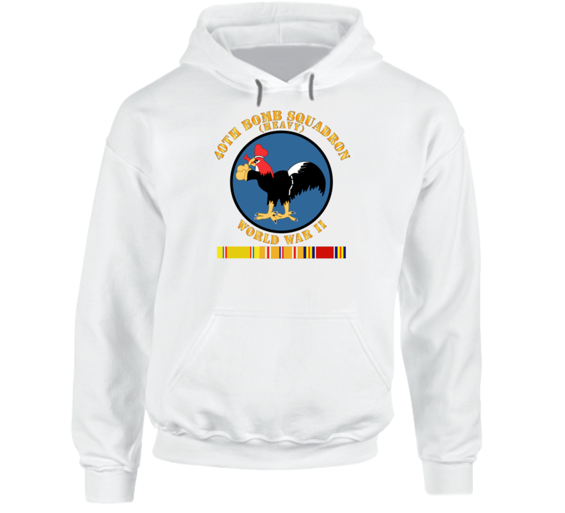 Aac - 40th Bomb Squadron - Wwii W Pac Svc Hoodie