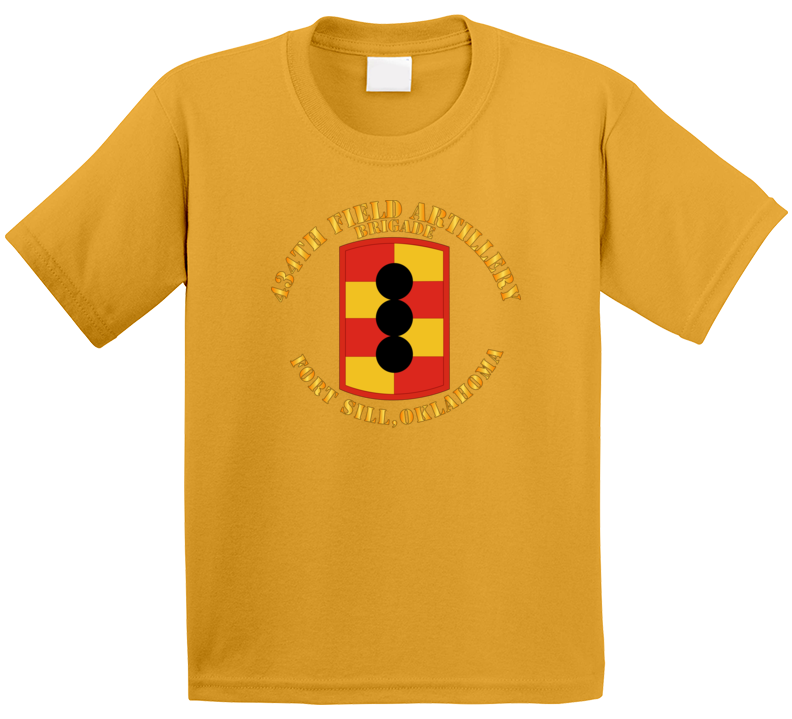 Army - 434th Field Artillery Brigade W Ssi - Fort Kill Ok Kids