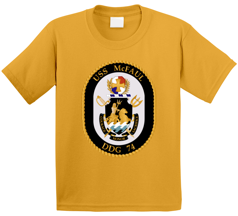 Navy - Uss Mcfaul (ddg-74) Wo Txt Kids