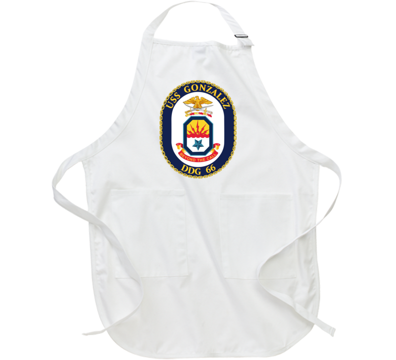 Navy - Uss Gonzalez (ddg 66) Wo Txt Apron