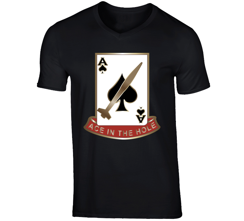 Army - 1st Fa Rocket Battery (honest John) Wo Txt V-neck