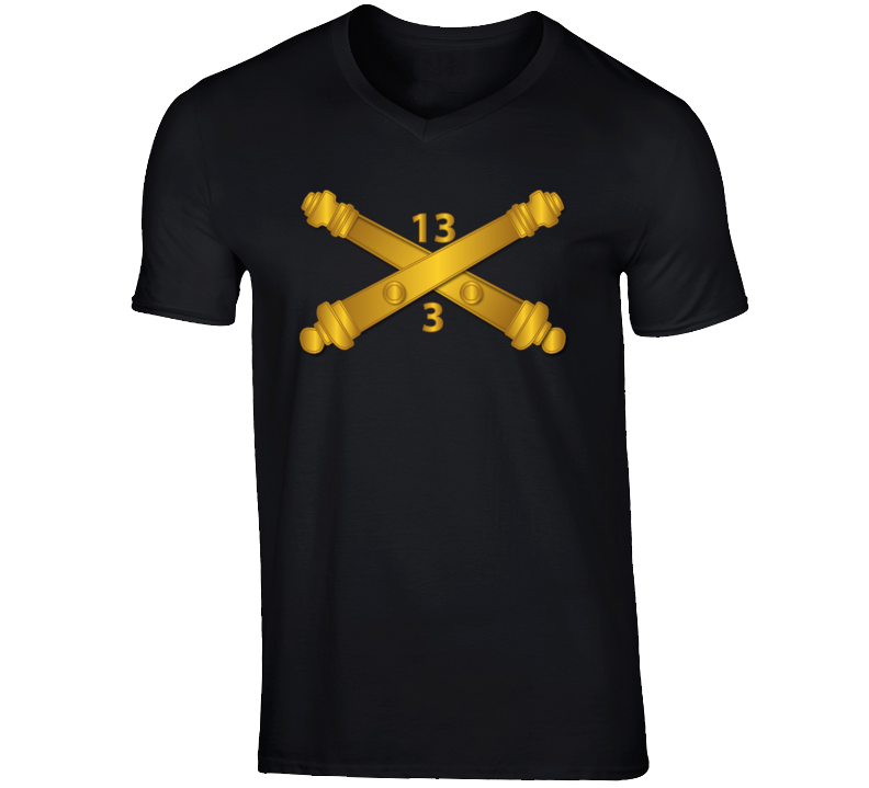 3rd Bn 13 Field Artillery Regiment V-neck
