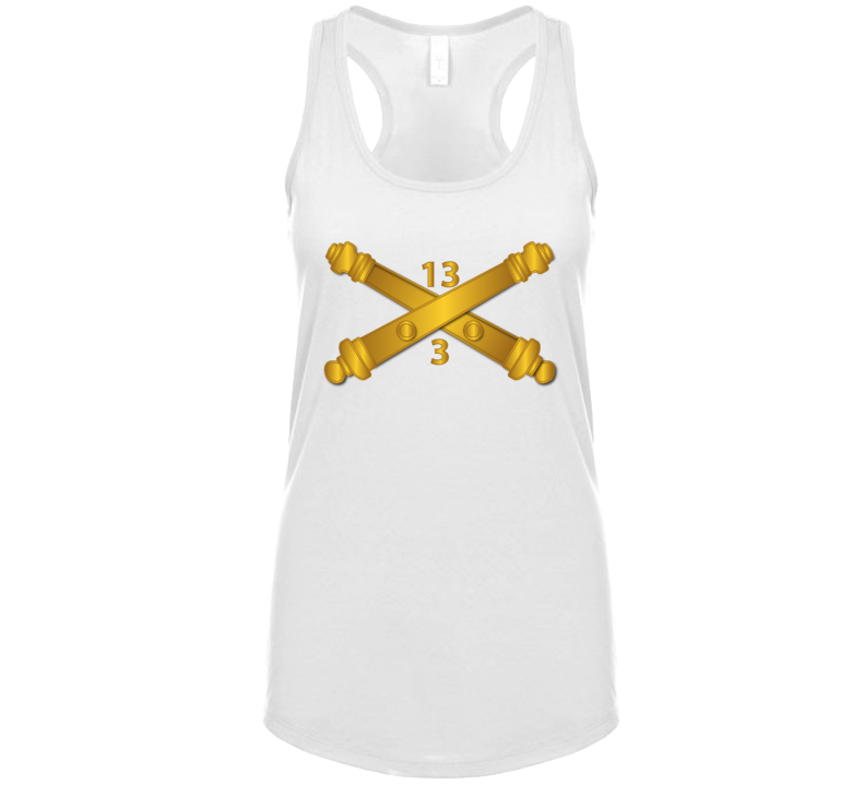 3rd Bn 13 Field Artillery Regiment Ladies Tanktop