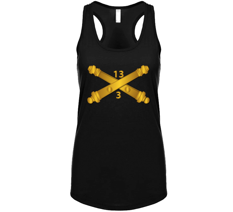 3rd Bn 13 Field Artillery Regiment Ladies Tanktop