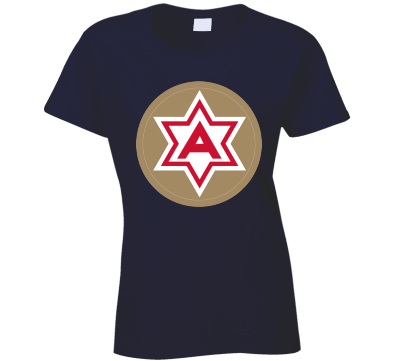 Army - 6th United States Army - Type 1 - Wo Txt Ladies T Shirt