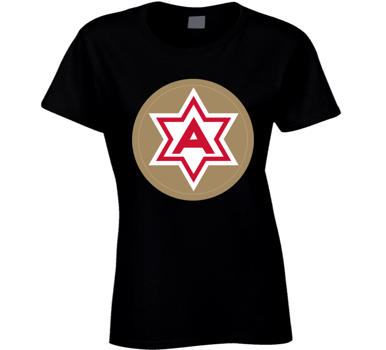 Army - 6th United States Army - Type 1 - Wo Txt Ladies T Shirt