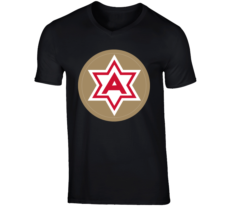 Army - 6th United States Army - Type 1 - Wo Txt V-neck