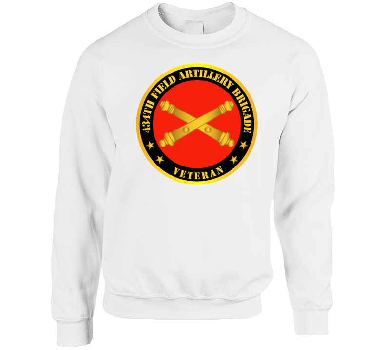 Army - 434th Field Artillery Bde W Branch - Veteran Crewneck Sweatshirt