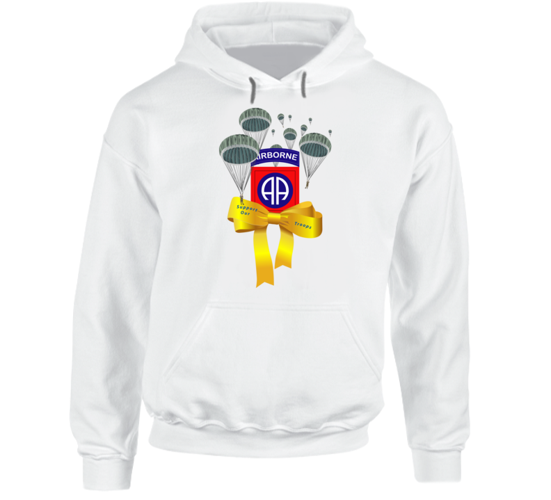 Army - Yellow Ribbon - Support Our Troops - 82nd Airborne W Jumpers Hoodie