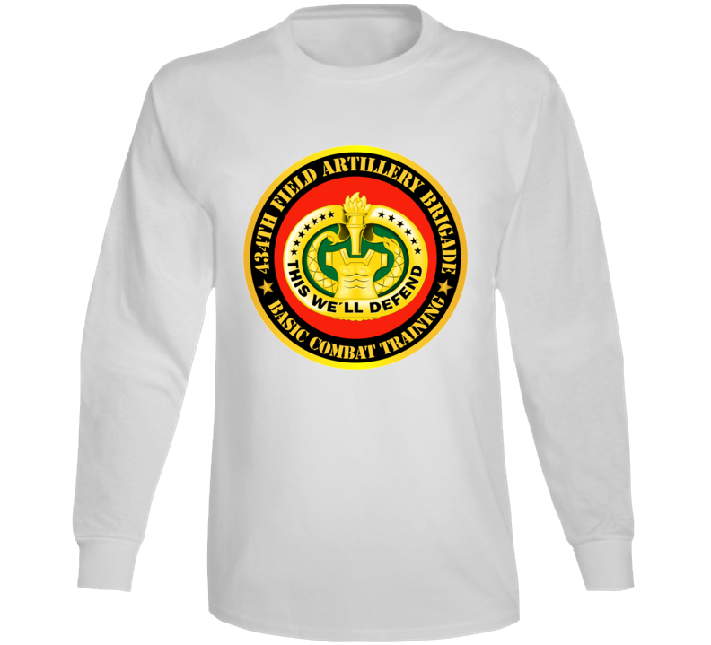 Army - 434th Field Artillery Bde W Drill Sgt Badge Long Sleeve