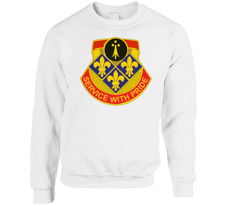 Army - 434th Field Artillery Brigade W Dui Wo Txt Crewneck Sweatshirt