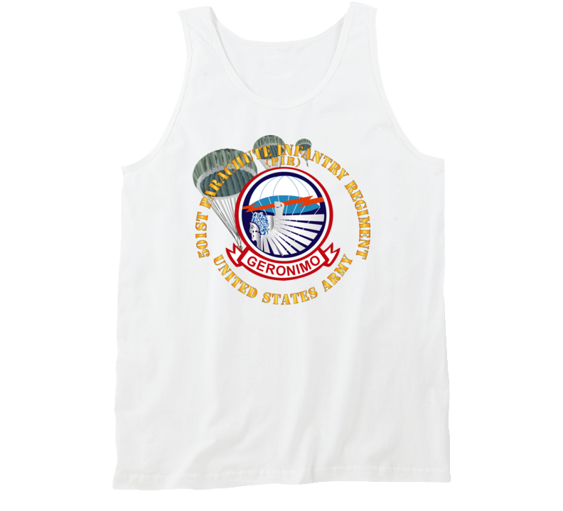 Army - 501st Infantry Regiment - Us Army Tanktop