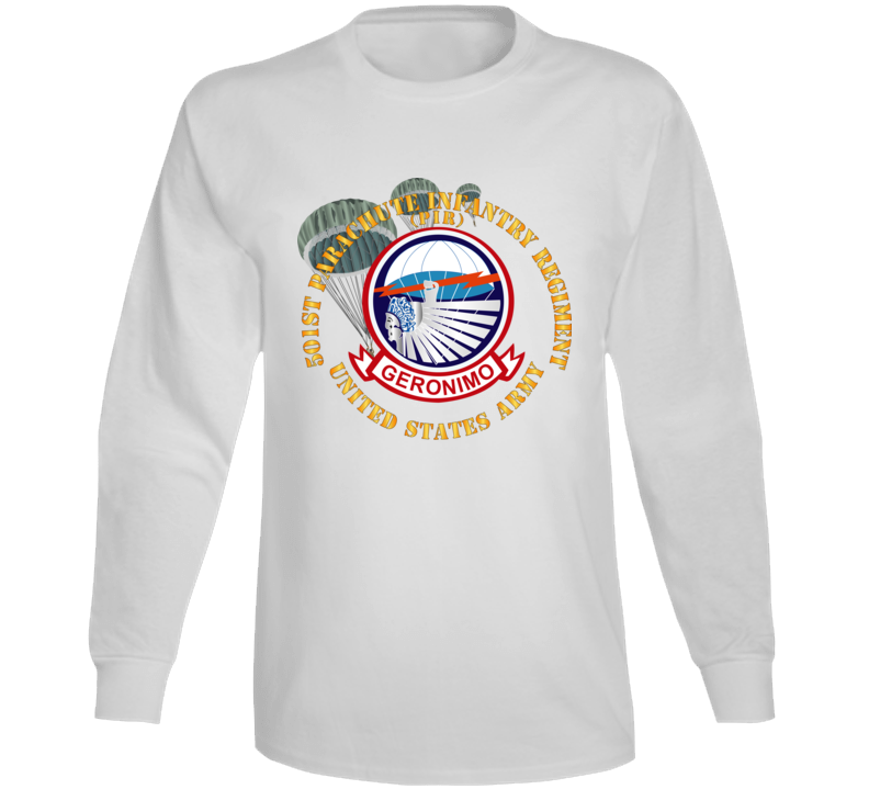 Army - 501st Infantry Regiment - Us Army Long Sleeve