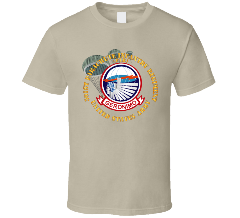 Army - 501st Infantry Regiment - Us Army T Shirt