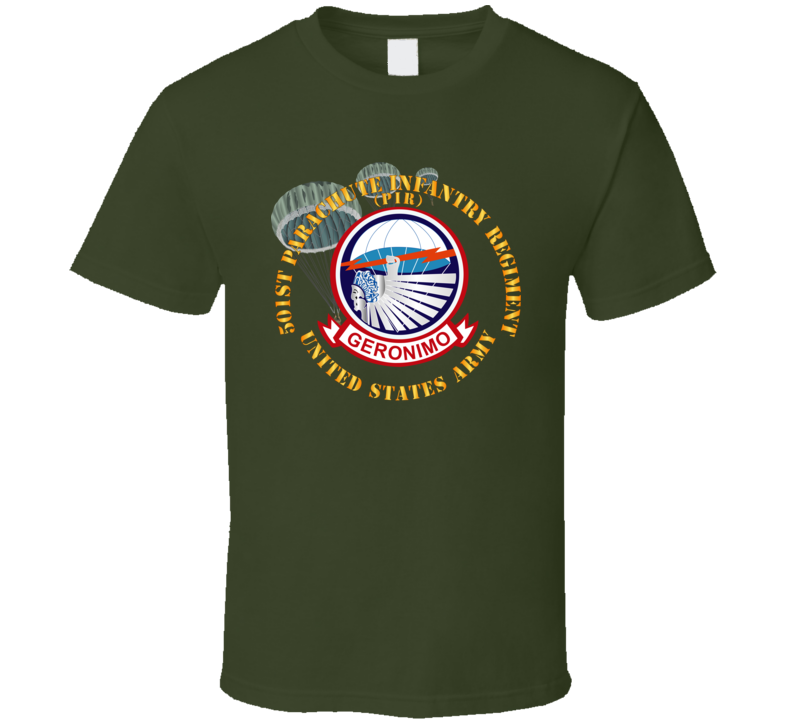 Army - 501st Infantry Regiment - Us Army T Shirt