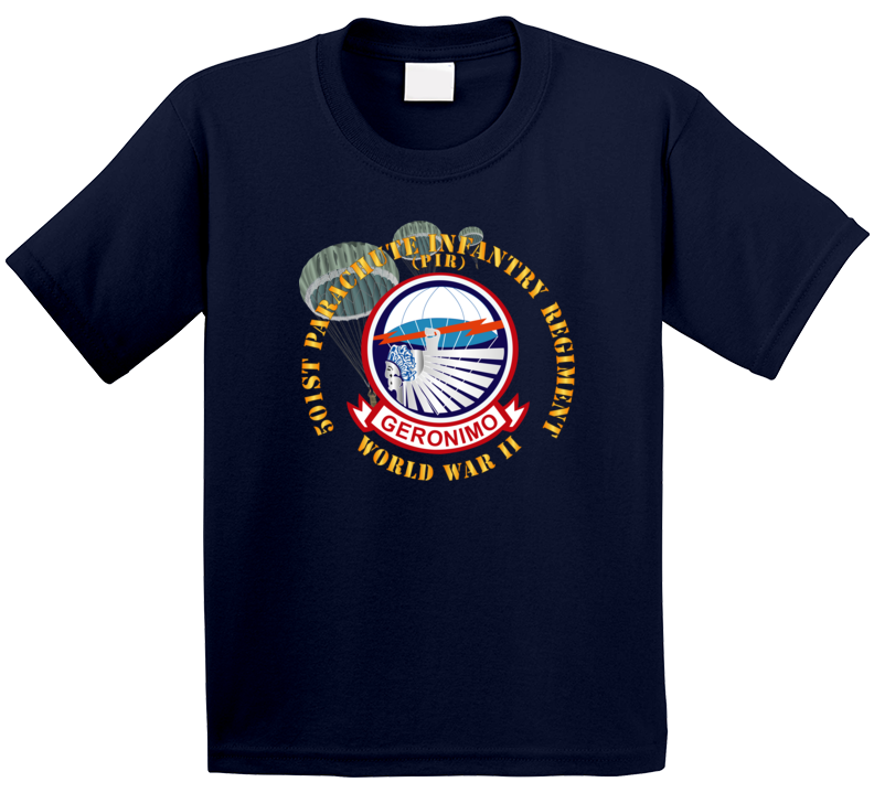 Army - 501st Infantry Regiment - Wwii Kids T Shirt