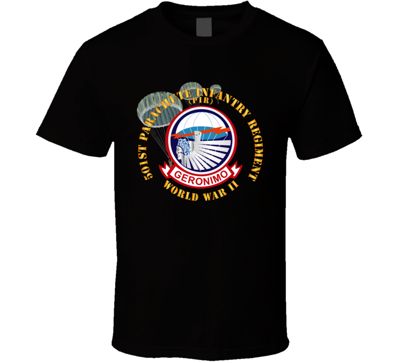 Army - 501st Infantry Regiment - Wwii T Shirt