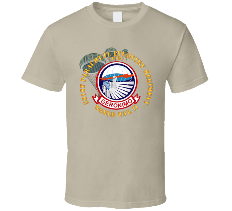 Army - 501st Infantry Regiment - Wwii T Shirt