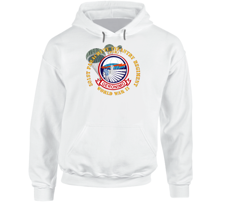 Army - 501st Infantry Regiment - Wwii Hoodie