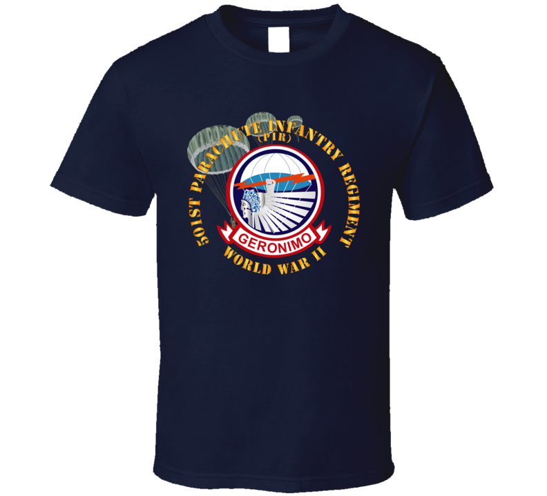 Army - 501st Infantry Regiment - Wwii T Shirt