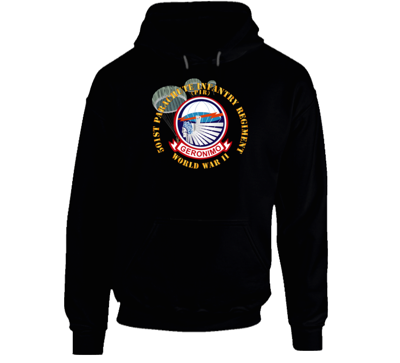 Army - 501st Infantry Regiment - Wwii Hoodie