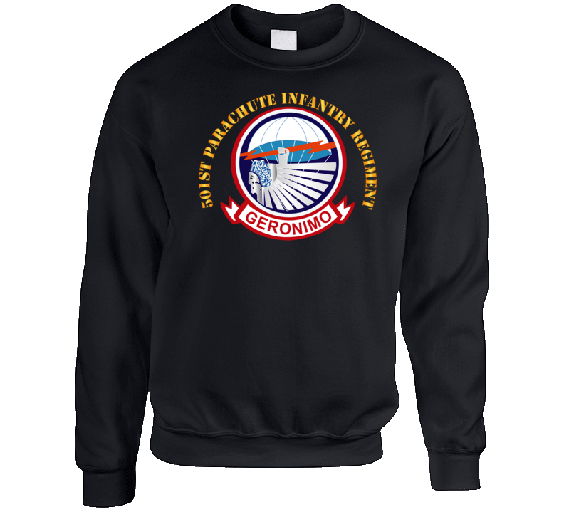 Army - 501st Parachute Infantry Regiment Sweatshirt Crewneck Sweatshirt