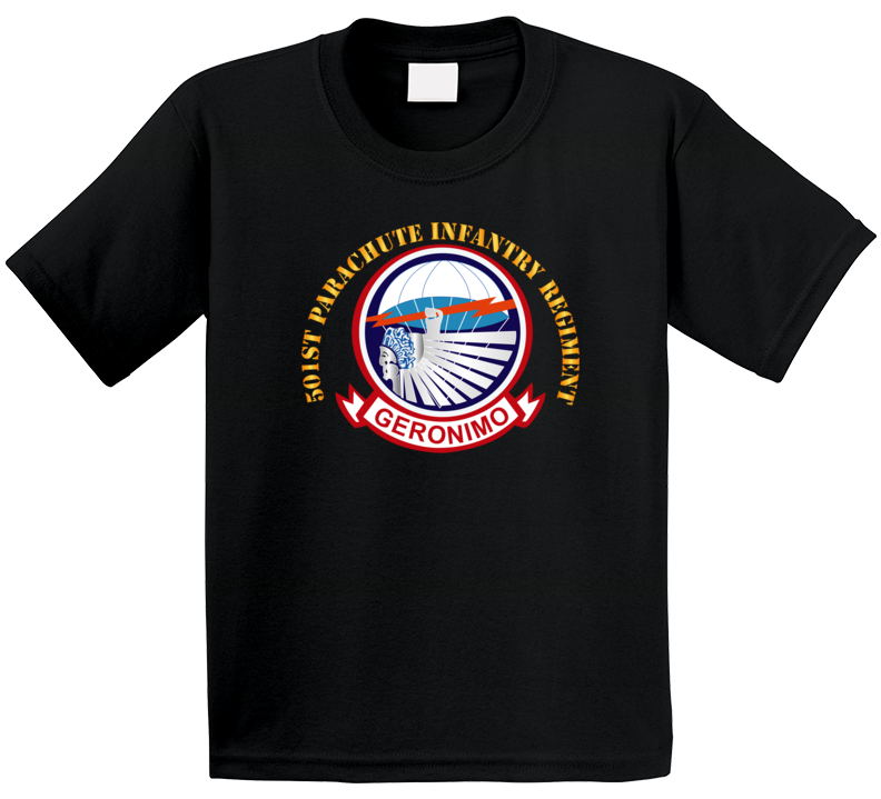 Army - 501st Parachute Infantry Regiment Kids T Shirt