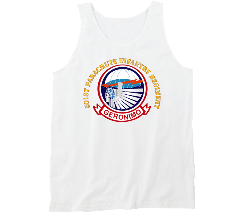 Army - 501st Parachute Infantry Regiment Tanktop