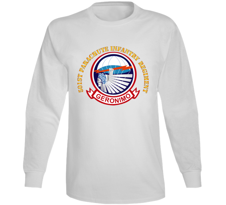 Army - 501st Parachute Infantry Regiment Long Sleeve
