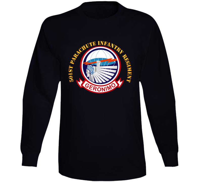 Army - 501st Parachute Infantry Regiment Long Sleeve