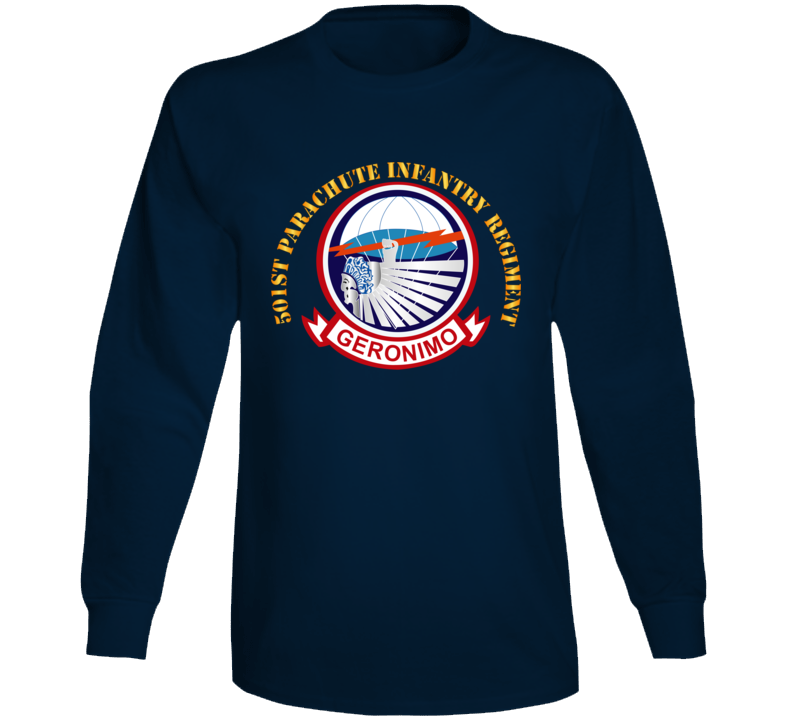 Army - 501st Parachute Infantry Regiment Long Sleeve