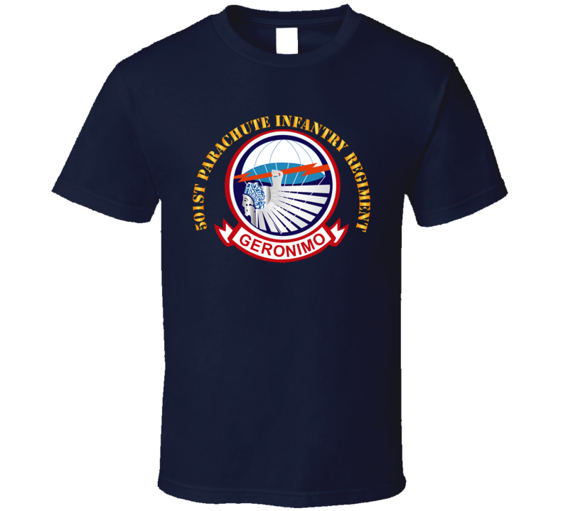 Army - 501st Parachute Infantry Regiment T Shirt
