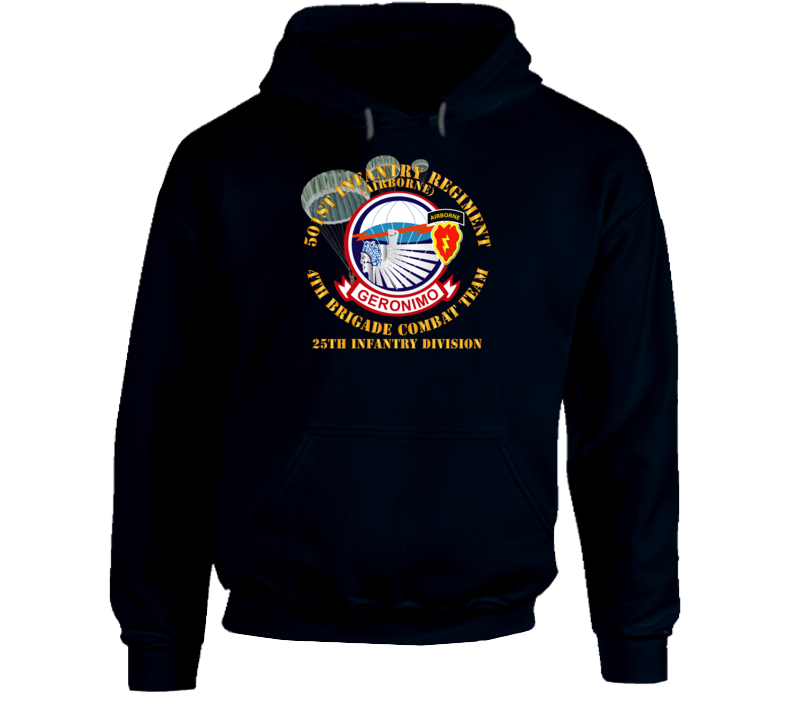 Army - 501st Infantry Regiment - 4th Bde Combat Tm - 25th Id Hoodie