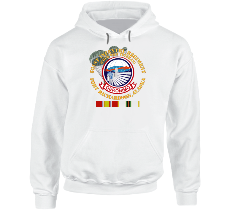 Army - 501st Infantry Regiment - Ft Richardson, Ak W Cold Svc Hoodie