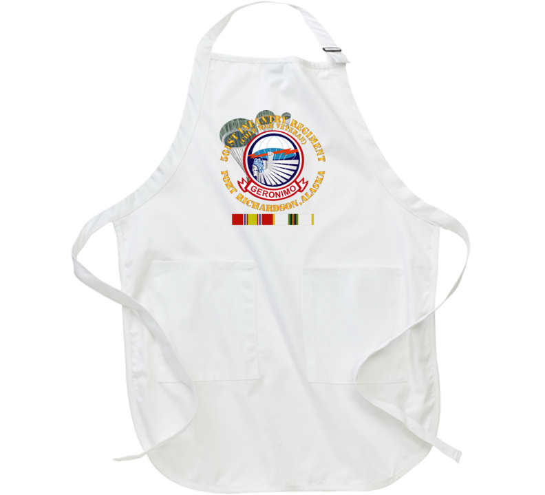 Army - 501st Infantry Regiment - Ft Richardson, Ak W Cold Svc Apron